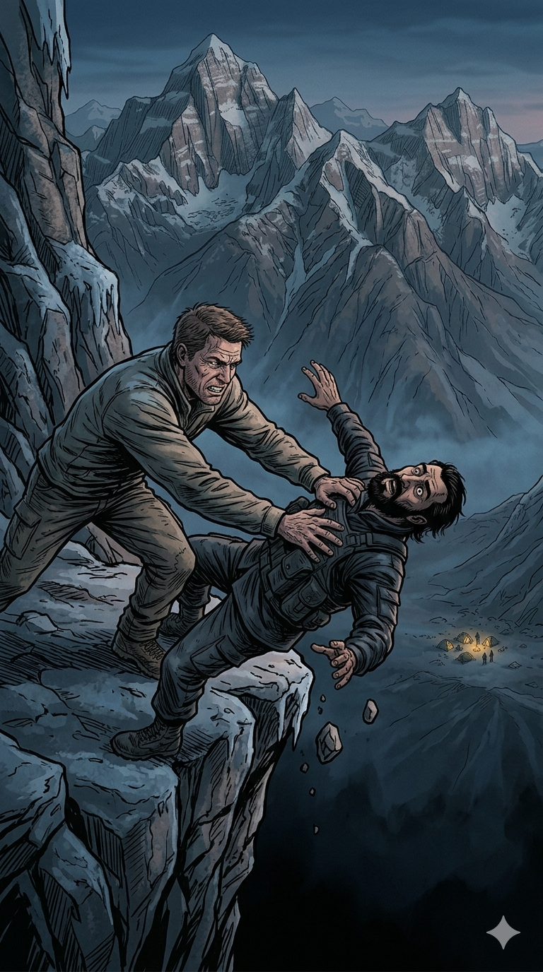 Para Tommy Caldwell, ese momento llegó después de días sin comer, sin dormir y sin saber si iba a seguir vivo al día siguiente. — Generado con Gemini